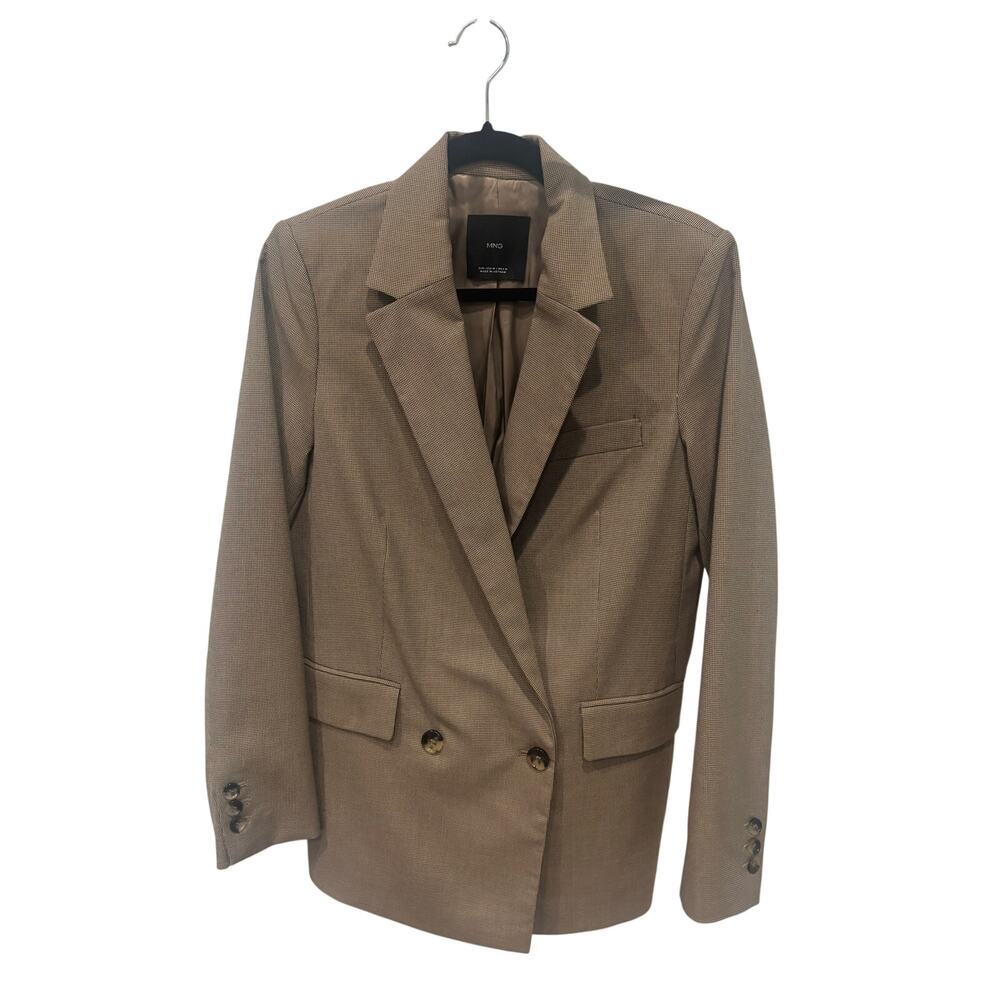 Women’s Mango plaid blazer